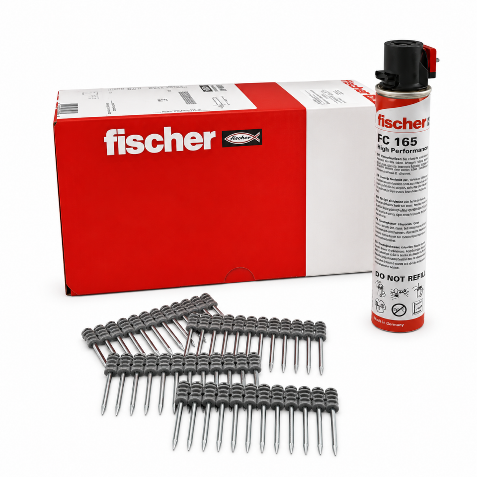 Fischer Dfn 25 Mm 1008 Adet Çivi + Fc 165 Gaz Tüpü