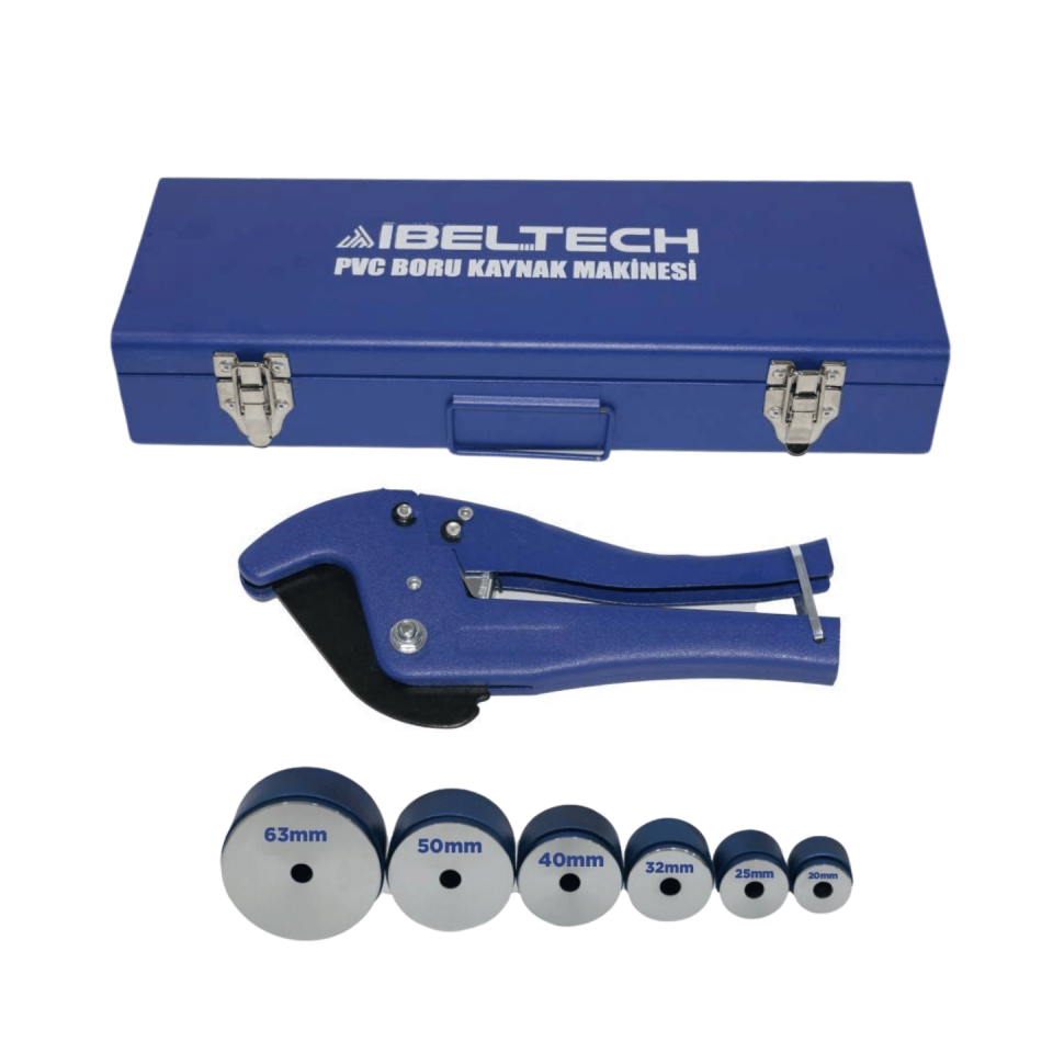 Termostatlı PVC Boru Kaynak Makinesi 1000W | IBELTECH IBL-TBK01