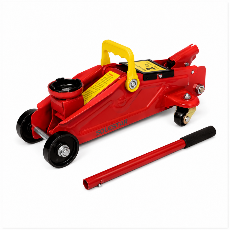 Solestar 2 Ton Arabalı Hidrolik Kriko