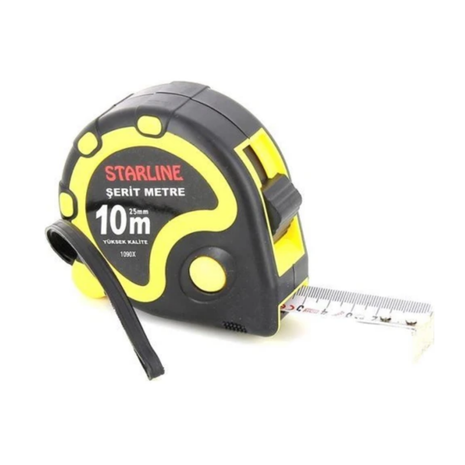 Starline 1090X 10 m x 25 mm Şerit Metre