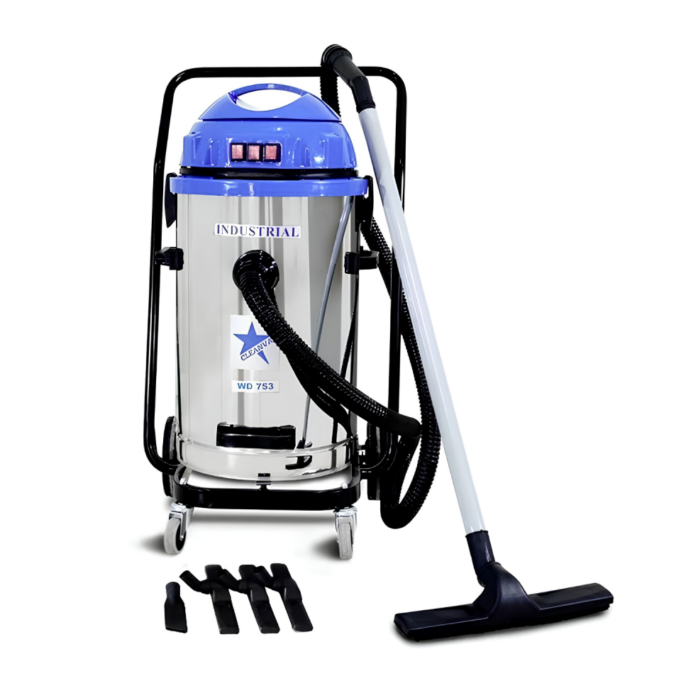 Cleanvac WD 753 3600 W Endüstriyel Elektrik Süpürgesi