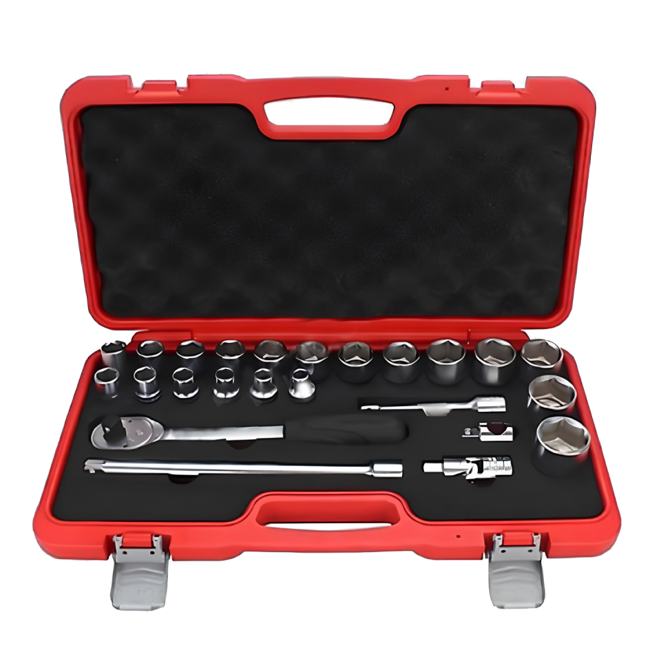 İzeltaş 1113002024 1/2'' 24 Parça Altı Köşe Lokma Takımı