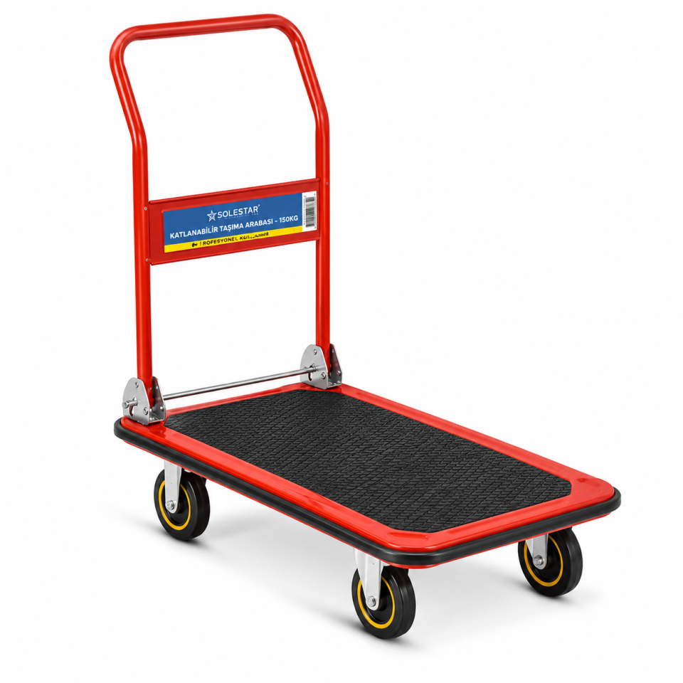 Solestar Katlanabilir Taşıma Arabası 150 Kg
