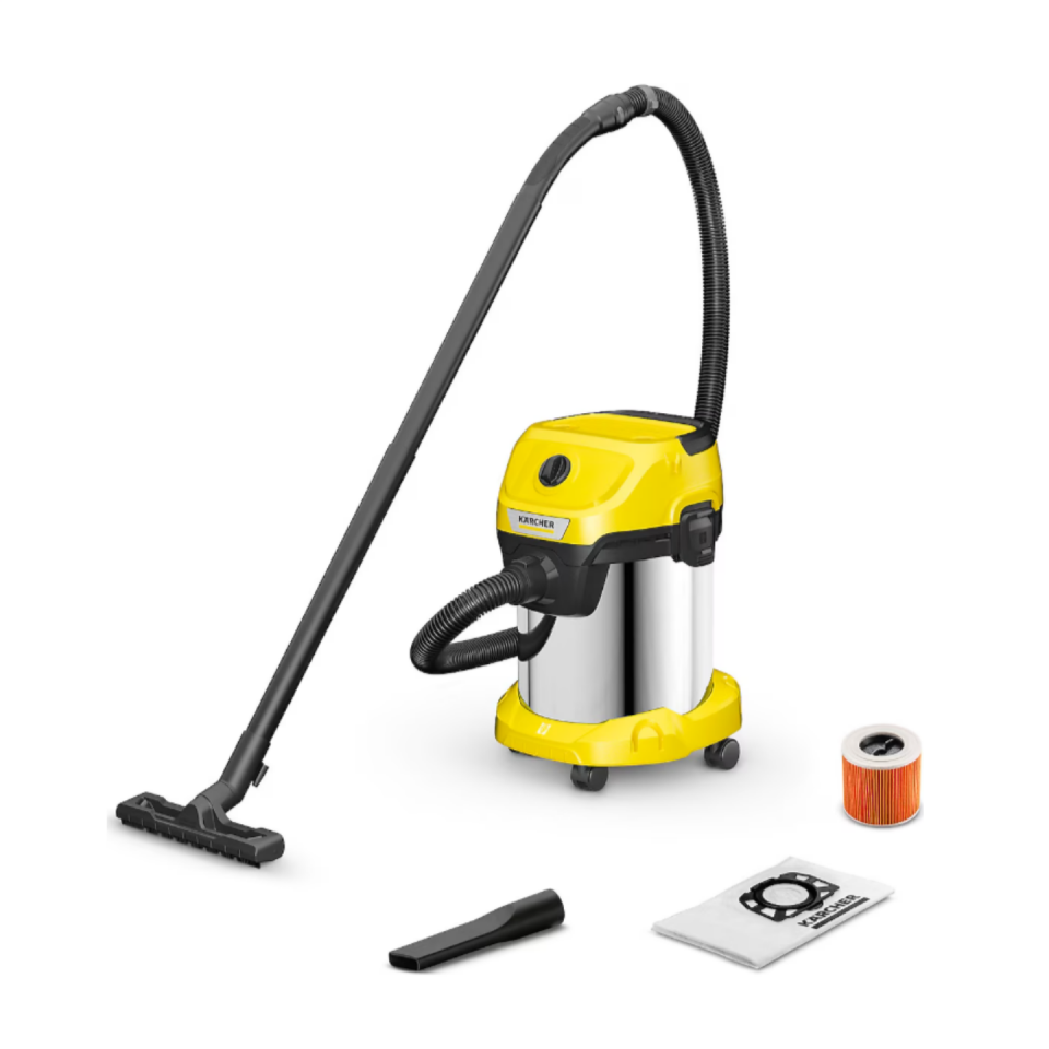 Karcher WD 3 S V-17/4/20 EU 1000 W Islak Kuru Süpürge