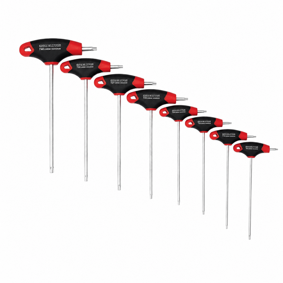 İzeltaş 4909 00 8108 T Tipi Torx Allen Anahtar Takımı