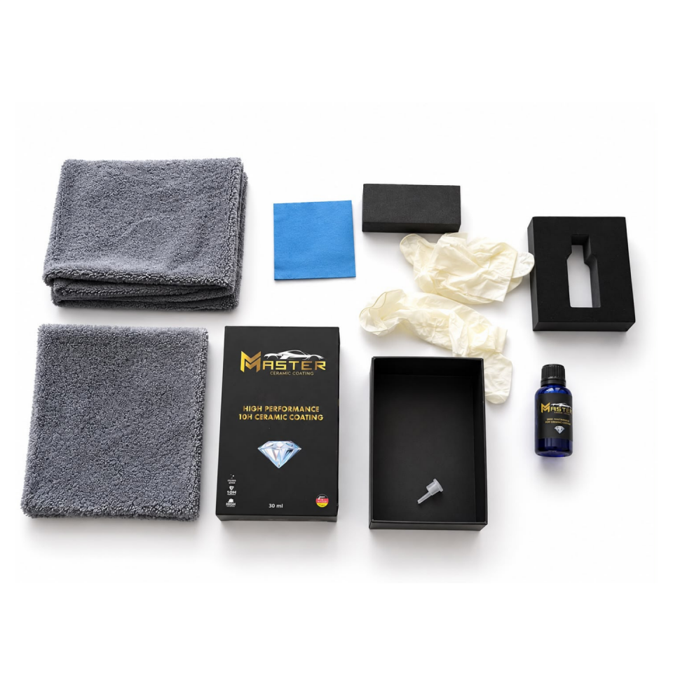 Master 10H Seramik Kaplama Seti | Nano Boya Koruma 30 ML