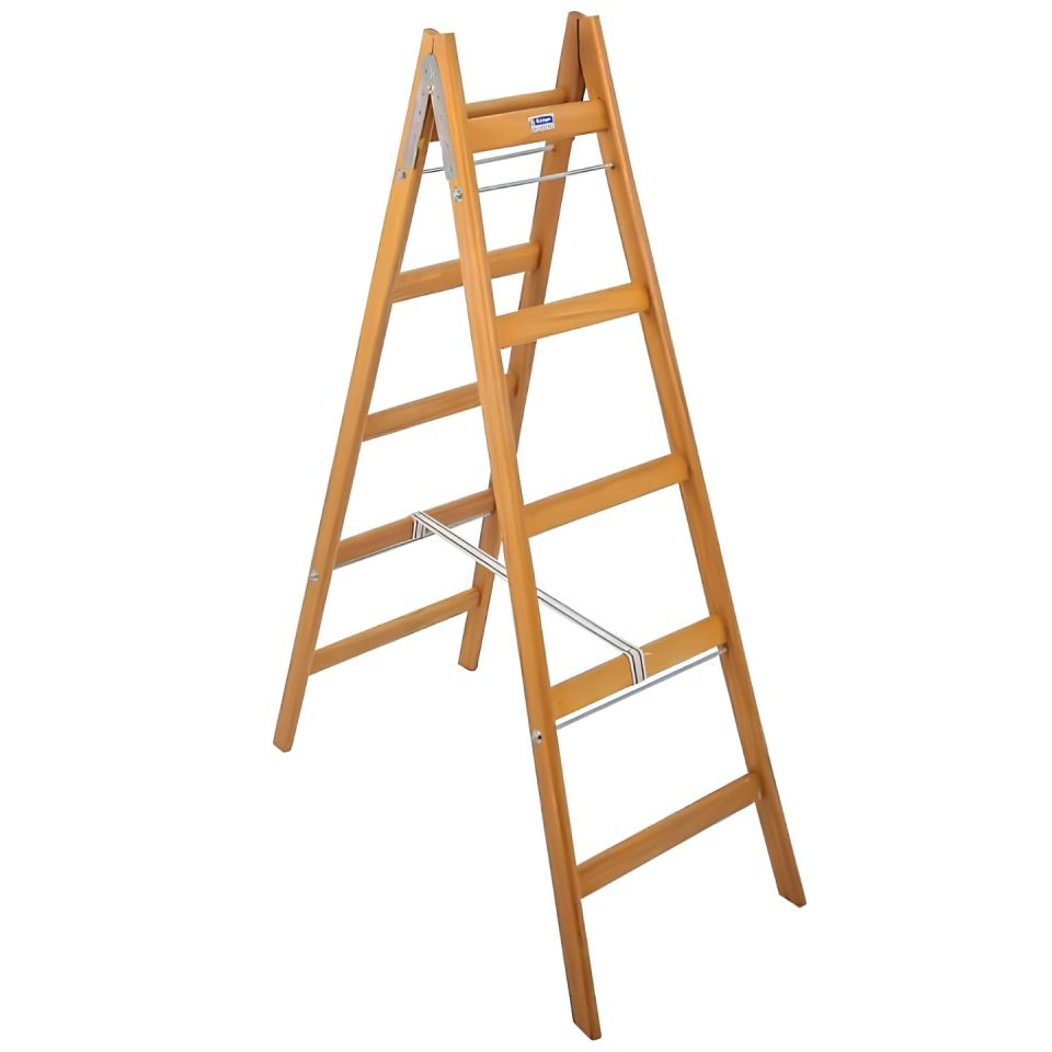 Saraylı Ahşap 5+5 Basamaklı A Tipi Merdiven
