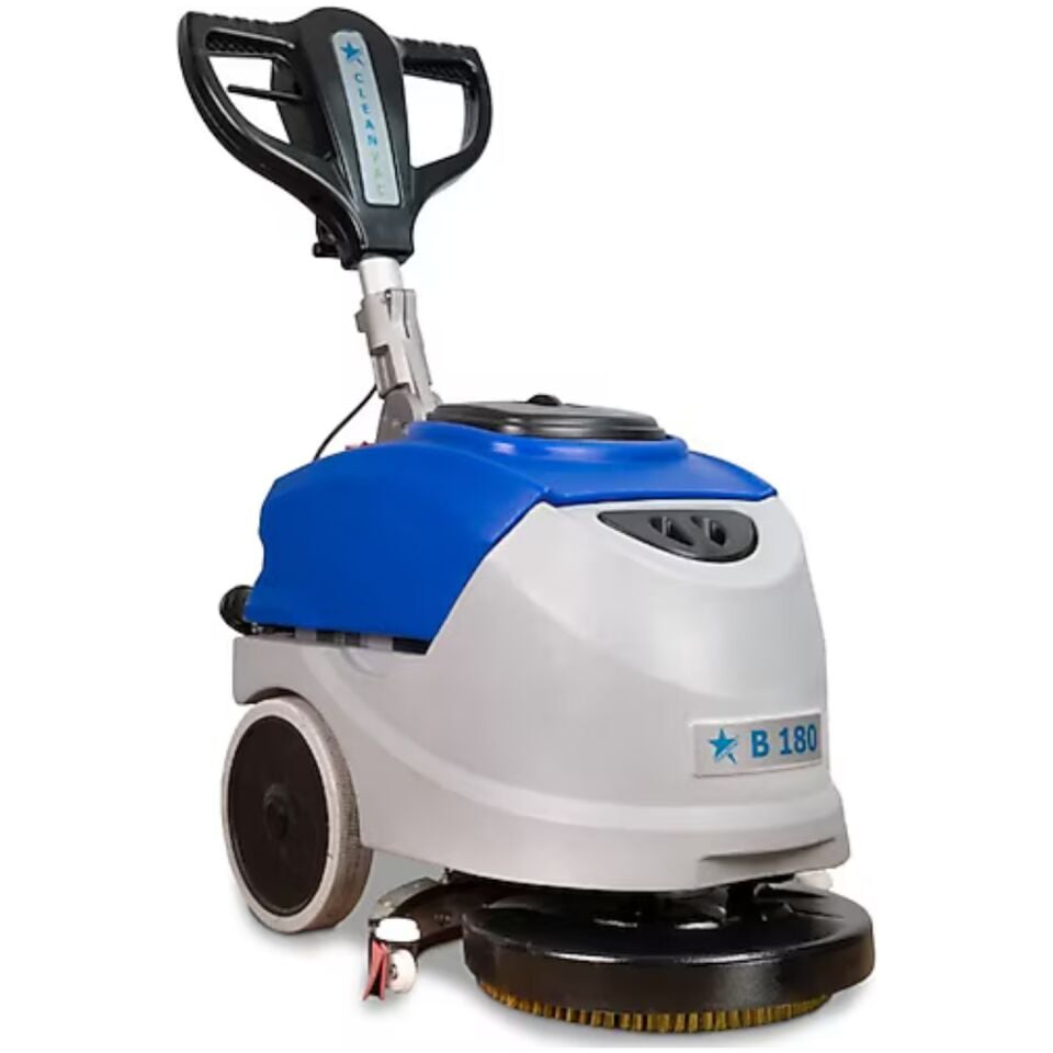 Cleanvac B-180 Akülü Dar Alan Zemin Temizleme Makinesi